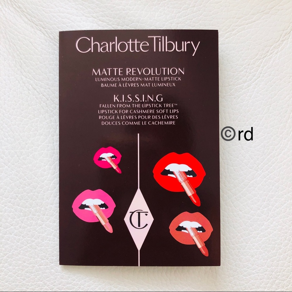 Charlotte Tilbury Lipstick Sample In 8 shades